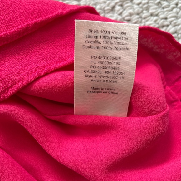 SOLD - Aritzia Little Moon Stellera Barbie Pink Dress - Picture 4 of 4